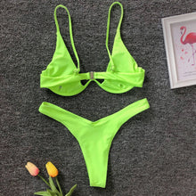 Load image into Gallery viewer, Swimwear Summer Bikini Women Swimsuit Bather