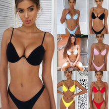 Load image into Gallery viewer, Swimwear Summer Bikini Women Swimsuit Bather