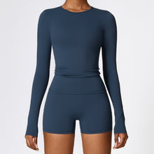 Load image into Gallery viewer, Women's Slim Long Sleeve Pullover Top Yoga Fashion Fitness Sports Clothing For Women