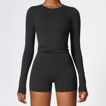 Load image into Gallery viewer, Women's Slim Long Sleeve Pullover Top Yoga Fashion Fitness Sports Clothing For Women