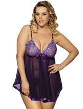 Load image into Gallery viewer, Women Sexy Lingerie Big Code 6XL  Sleepwear Sleepdress