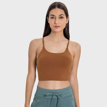 Load image into Gallery viewer, Yoga Jacket Women's Sports Underwear With Chest Pad Thin Belt Beauty Back