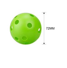 Load image into Gallery viewer, 12pcs Indoor Pickleball Balls Paddle Ball 26 Holes USAPA Pickleball Sport Training Practice Plastic Pickleball Airflow Hollow Balls