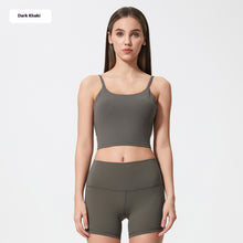 Load image into Gallery viewer, Yoga Jacket Women's Sports Underwear With Chest Pad Thin Belt Beauty Back