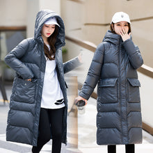 Load image into Gallery viewer, Women's Winter Korean Style Fashion Mid-length Warm
