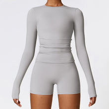 Load image into Gallery viewer, Women's Slim Long Sleeve Pullover Top Yoga Fashion Fitness Sports Clothing For Women