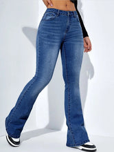 Load image into Gallery viewer, Women's Slim-fit Jeans Pants With Flared Design Fashion Casual High Waist Stretch Trousers