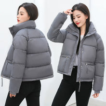 Load image into Gallery viewer, American Short Stand-up Collar Cotton-padded Clothes Loose Thick Bread Suit Fashion