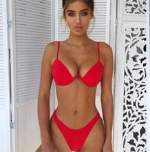 Load image into Gallery viewer, Swimwear Summer Bikini Women Swimsuit Bather