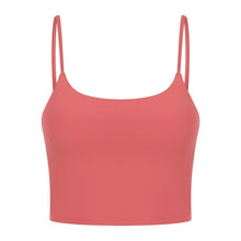 Load image into Gallery viewer, Yoga Jacket Women's Sports Underwear With Chest Pad Thin Belt Beauty Back