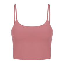 Load image into Gallery viewer, Yoga Jacket Women's Sports Underwear With Chest Pad Thin Belt Beauty Back