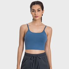 Load image into Gallery viewer, Yoga Jacket Women's Sports Underwear With Chest Pad Thin Belt Beauty Back
