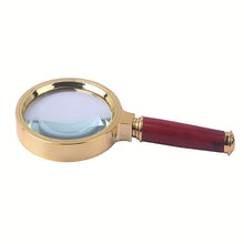 Load image into Gallery viewer, 70/80/90/100mm Handheld 10X Magnifier Magnifying Glass Loupe Reading Jewelry Elderly Reading Microscope Portable Eye Loupe Glass