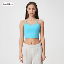 Load image into Gallery viewer, Yoga Jacket Women's Sports Underwear With Chest Pad Thin Belt Beauty Back