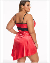 Load image into Gallery viewer, Plus Size Sexy Lingerie Homewear Women's Lace Lace Pajamas For Fat Girls