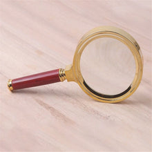 Load image into Gallery viewer, 70/80/90/100mm Handheld 10X Magnifier Magnifying Glass Loupe Reading Jewelry Elderly Reading Microscope Portable Eye Loupe Glass