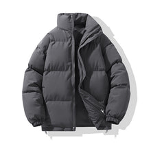 Load image into Gallery viewer, Cotton-padded Coat Stand Collar Cotton-padded Jacket Couple Wear Warm