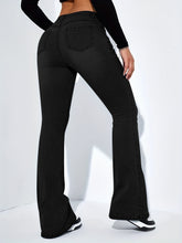 Load image into Gallery viewer, Women's Slim-fit Jeans Pants With Flared Design Fashion Casual High Waist Stretch Trousers