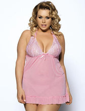 Load image into Gallery viewer, Women Sexy Lingerie Big Code 6XL  Sleepwear Sleepdress
