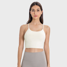Load image into Gallery viewer, Yoga Jacket Women's Sports Underwear With Chest Pad Thin Belt Beauty Back