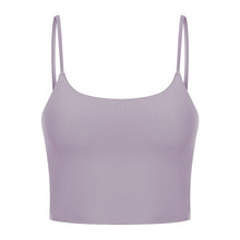 Load image into Gallery viewer, Yoga Jacket Women's Sports Underwear With Chest Pad Thin Belt Beauty Back