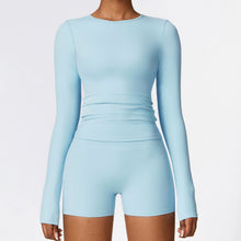 Load image into Gallery viewer, Women's Slim Long Sleeve Pullover Top Yoga Fashion Fitness Sports Clothing For Women