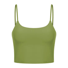 Load image into Gallery viewer, Yoga Jacket Women's Sports Underwear With Chest Pad Thin Belt Beauty Back