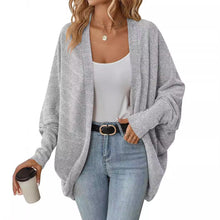 Load image into Gallery viewer, Women's Fashionable Batwing Sleeve Cardigan Loose Knitted Coat