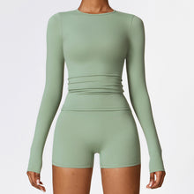Load image into Gallery viewer, Women's Slim Long Sleeve Pullover Top Yoga Fashion Fitness Sports Clothing For Women