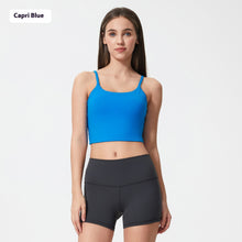 Load image into Gallery viewer, Yoga Jacket Women's Sports Underwear With Chest Pad Thin Belt Beauty Back