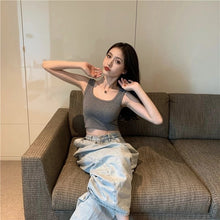 Load image into Gallery viewer, Padded Vest Women's Short Summer Navel Wrapped Chest