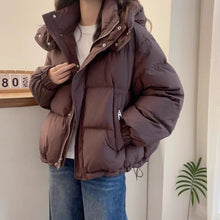 Load image into Gallery viewer, Women's Plus Size Split Warm Casual Jacket