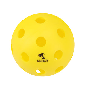 Pickleball Balls Professional Patented 26 Hole Design Pickleball Balls Set of 3 Outdoor & Indoor Pickleballs Specifically Designed and Optimized