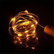 Load image into Gallery viewer, 1/2M Wine Bottle Cork Lights LED Garland In Bottle Copper String Fairy Lights Festoon Shining DIY Party Decoration Battery Power
