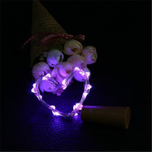 Load image into Gallery viewer, 1/2M Wine Bottle Cork Lights LED Garland In Bottle Copper String Fairy Lights Festoon Shining DIY Party Decoration Battery Power