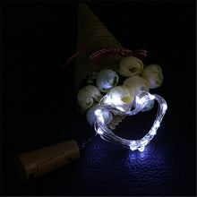 Load image into Gallery viewer, 1/2M Wine Bottle Cork Lights LED Garland In Bottle Copper String Fairy Lights Festoon Shining DIY Party Decoration Battery Power