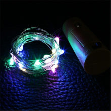 Load image into Gallery viewer, 1/2M Wine Bottle Cork Lights LED Garland In Bottle Copper String Fairy Lights Festoon Shining DIY Party Decoration Battery Power