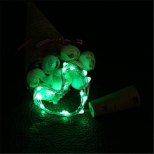 Load image into Gallery viewer, 1/2M Wine Bottle Cork Lights LED Garland In Bottle Copper String Fairy Lights Festoon Shining DIY Party Decoration Battery Power