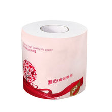 Load image into Gallery viewer, 1 Roll Toilet Paper No Fluorescent Agent Soft Stronge 4-Ply Sheets Bath Tissue