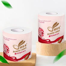 Load image into Gallery viewer, 1 Roll Toilet Paper No Fluorescent Agent Soft Stronge 4-Ply Sheets Bath Tissue