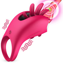 Load image into Gallery viewer, 10 Speed Rotation Oral Vibrator Tongue Licking Vagina Clitoris Stimulate G-spot Massage Sex Toys for Men Couple Adult
