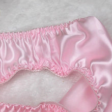 Load image into Gallery viewer, 100% Mulberry Silk Women Double Faced Silk Panties Sexy Pure Silk Seamless Briefs L XL XXL Free Shipping
