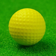 Load image into Gallery viewer, 12Pcs Foam Practice Golf Balls Yellow Green Orange Golf Training Balls Outdoor Indoor Putting Green Target Backyard Swing Game