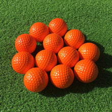 Load image into Gallery viewer, 12Pcs Foam Practice Golf Balls Yellow Green Orange Golf Training Balls Outdoor Indoor Putting Green Target Backyard Swing Game