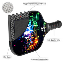 Load image into Gallery viewer, 100PCS  USAPA approved OSHER Pickleball Paddle Graphite Pickleball Racket Honeycomb Composite Core