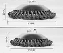 Load image into Gallery viewer, 150mm/200mm Steel Wire Trimmer Head Grass Brush Cutter Dust Removal Weeding Plate for Lawnmower Drop shipping Free shipping