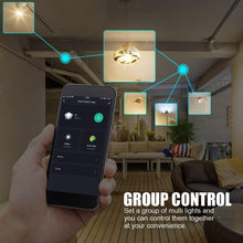 Load image into Gallery viewer, 15W WiFi Smart Bulb B22 E27 LED RGB Light Lamp Work Alexa Google Home With RGB+ Dimmable Remote Control Colore Light Magic Bulb