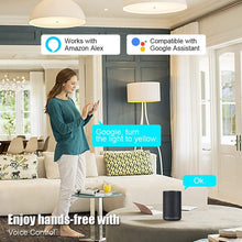 Load image into Gallery viewer, 15W WiFi Smart Bulb B22 E27 LED RGB Light Lamp Work Alexa Google Home With RGB+ Dimmable Remote Control Colore Light Magic Bulb