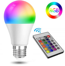Load image into Gallery viewer, 15W WiFi Smart Bulb B22 E27 LED RGB Light Lamp Work Alexa Google Home With RGB+ Dimmable Remote Control Colore Light Magic Bulb