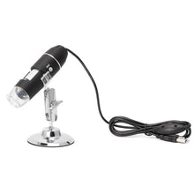 Load image into Gallery viewer, 1600X USB Digital Microscope Camera Endoscope 8LED Magnifier with Metal Stand